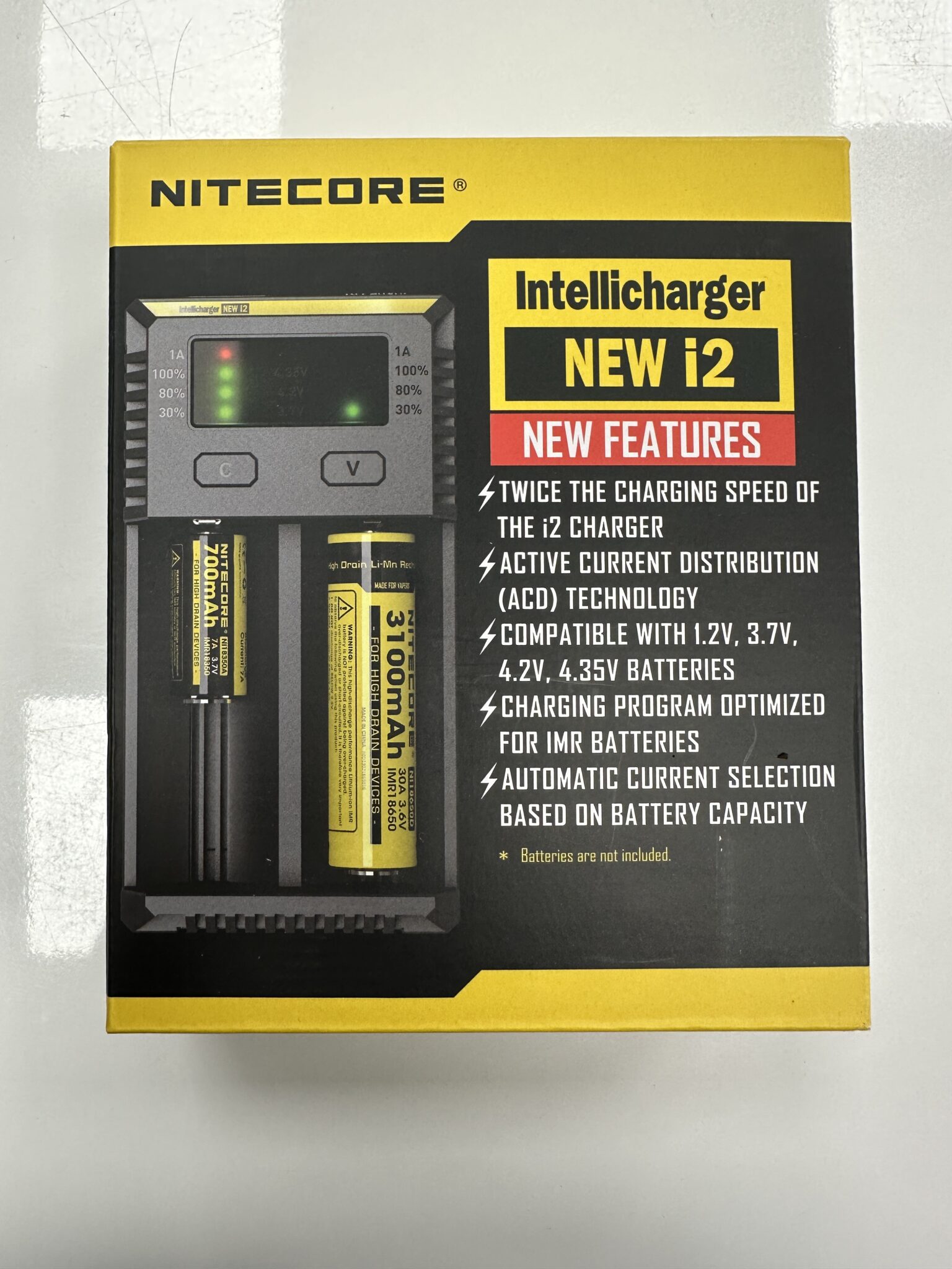 Nitecore I2 Intellicharger Big Slims Vapour Co