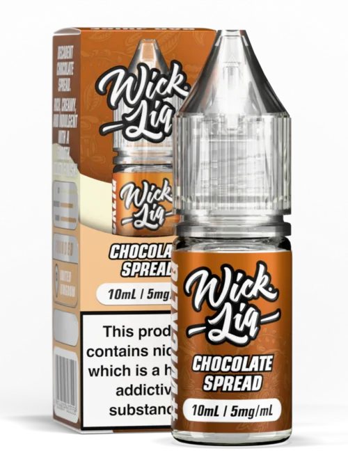 Chocolate Spread Wick Liq Bar Salts 10ml