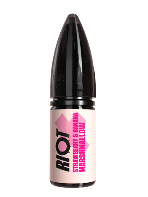 17. Strawberry & Banana Marshmallow Riot X Bar Salts 10ml