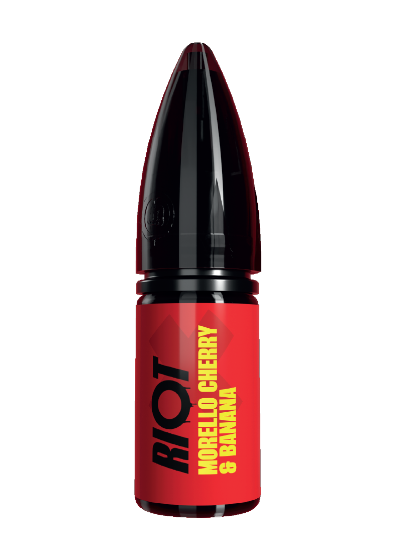 08. Morello Cherry & Banana Riot X Bar Salts 10ml