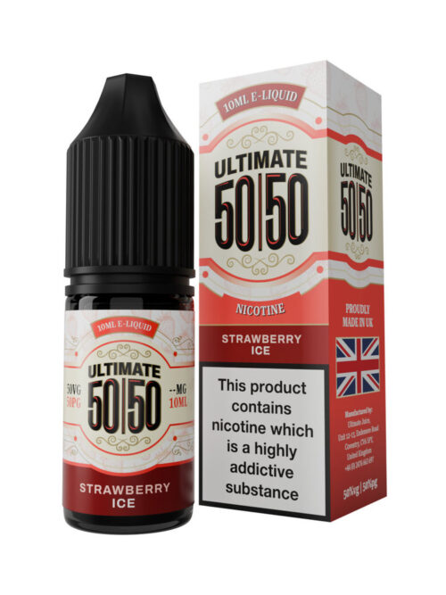 Strawberry Ice - 10ml Ultimate 50/50