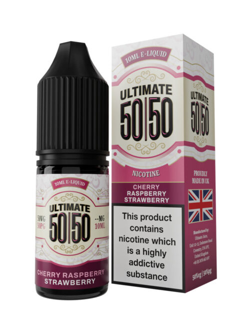 Cherry Raspberry Strawberry - 10ml Ultimate 50/50